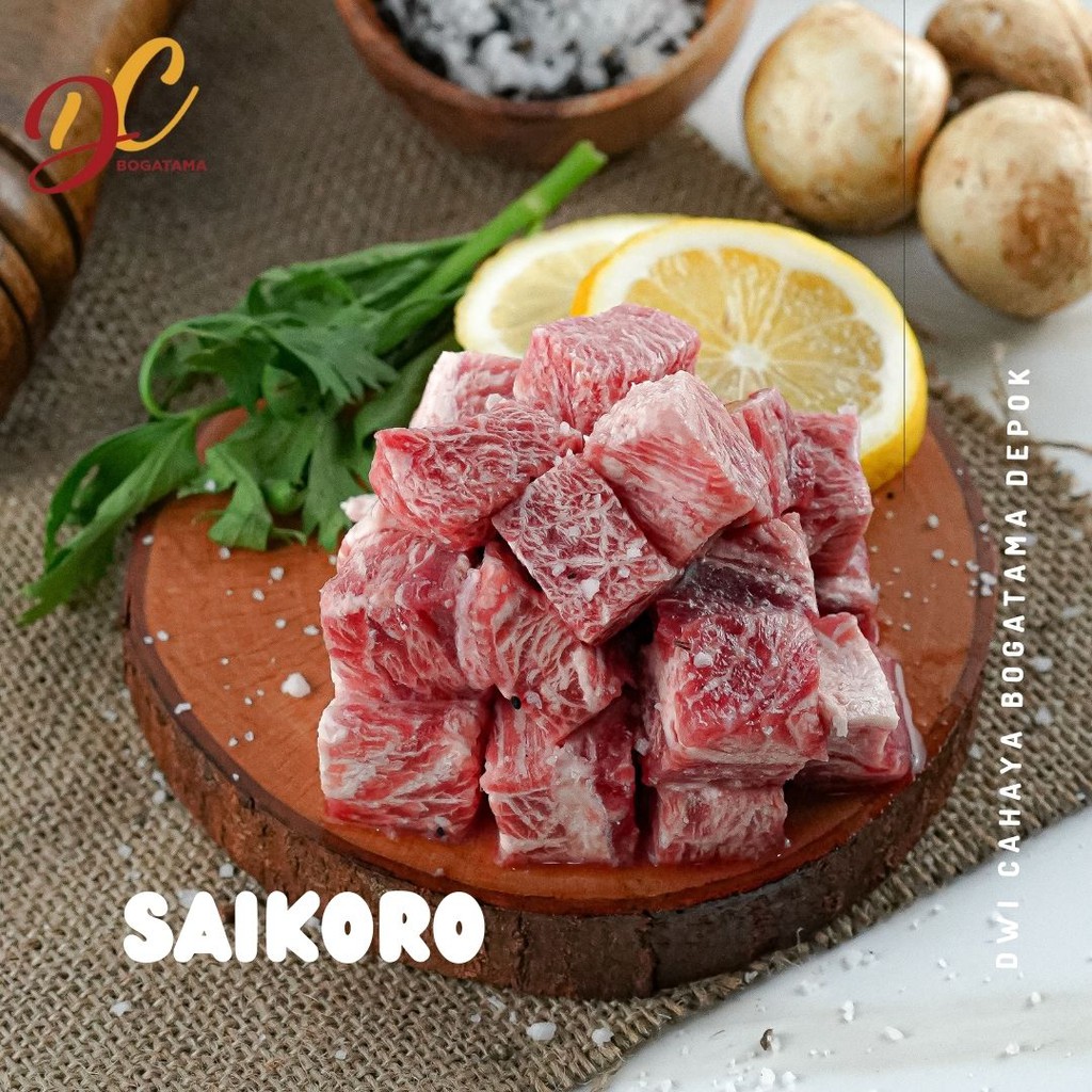 

Saikoro Wagyu Cube 2-3cm 500 gram