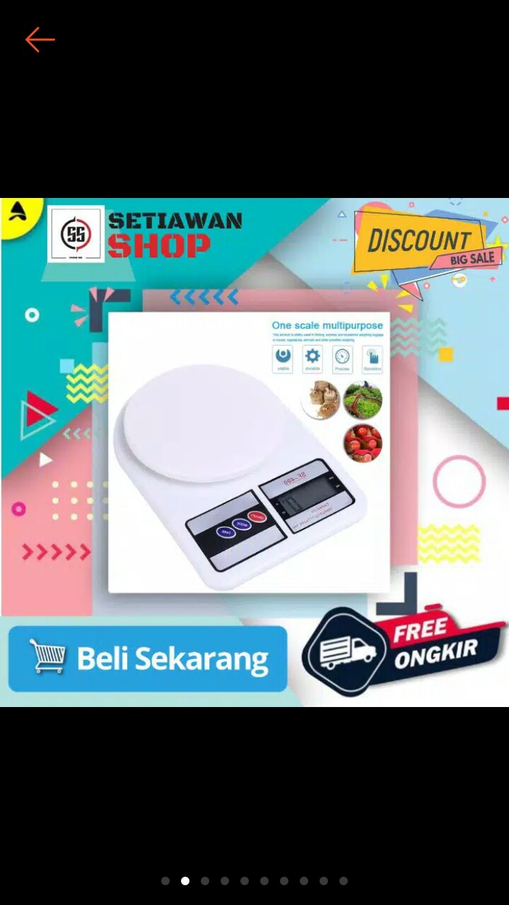 Timbangan Adonan Digital Elektronik Timbangan Makanan Presisi Kitchen Scale Peralatan Dapur Ss-01-7