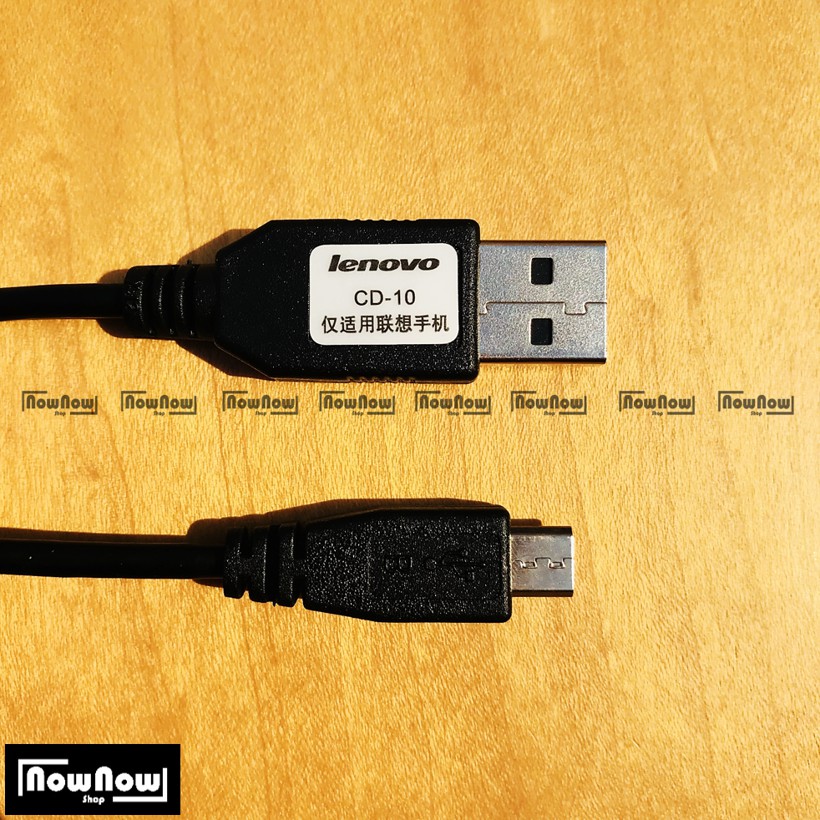 Kabel Data Charger Lenovo CD-10 Micro USB Original 100 Persen A6000 A1000 A7000 VIBE X3 K4 K5 Z2