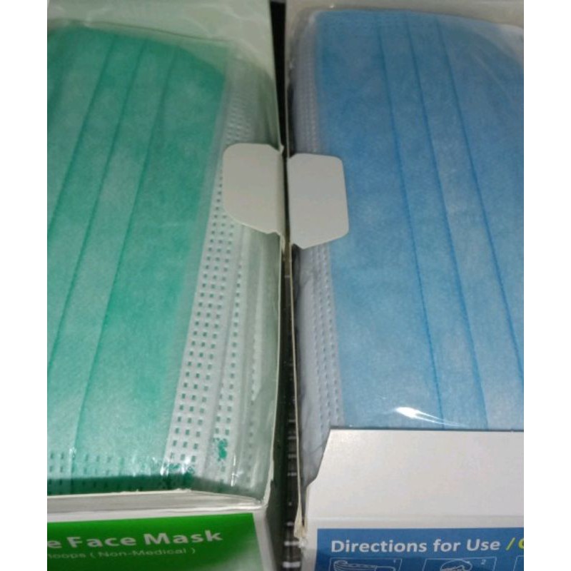 Masker 3Ply 3 Ply Biru Masker Disposable Masker Earloop Masker 3 Ply Masker 3Ply Masker Biru
