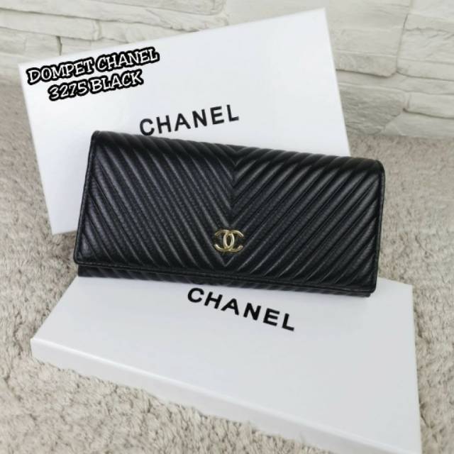 RESTOKK DOMPET CHANEL 3275 ( SET BOX CHANEL )