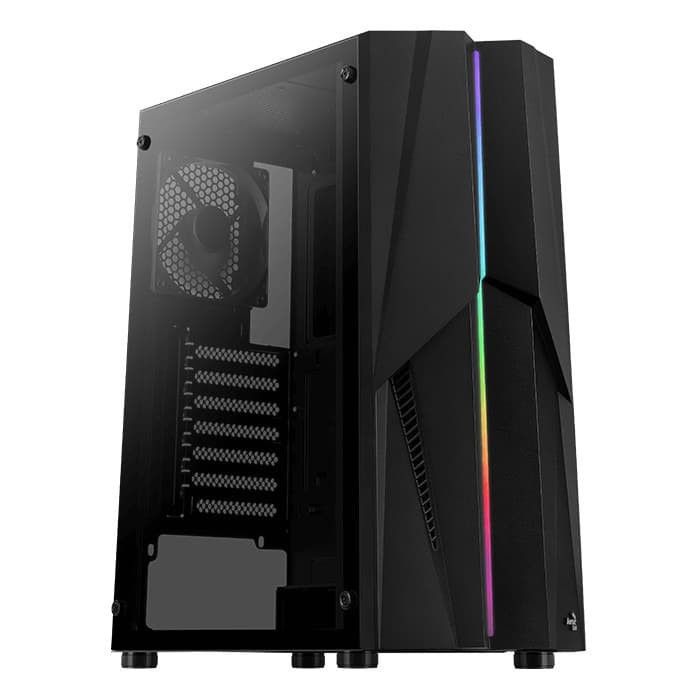 AEROCOOL Mecha [1FAN Black] STRIP RGB