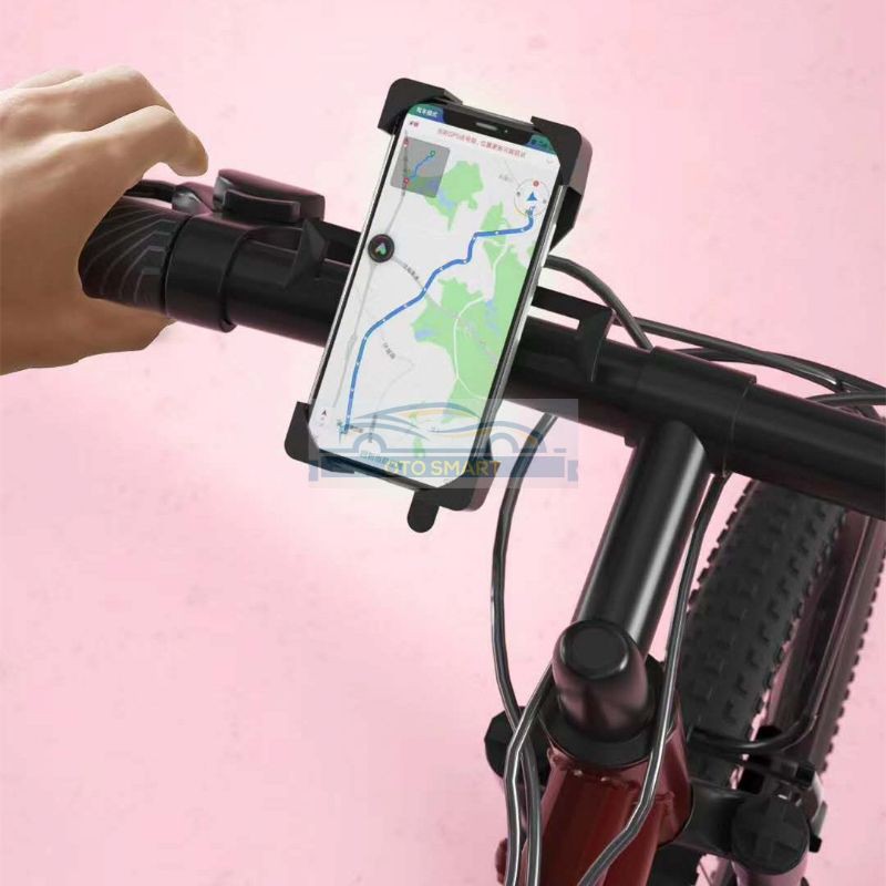 Bike Stand Pegangan HP Sepeda+motor  Holder Phone Log Biycle Phone Holder