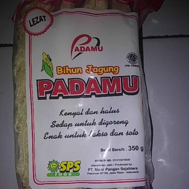 

bihun jagung padamu 350gr