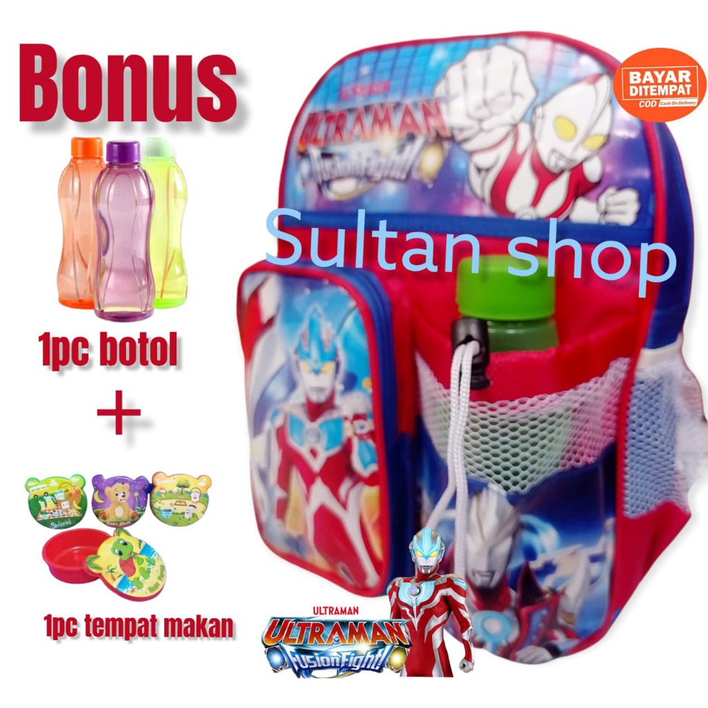 BISA COD / BAYAR DI TEMPAT / TAS RANSEL/ BONUS BOTOL / TAS ANAK SEKOLAH/ TAS KARAKTER ANAK LAKI LAKI / PEREMPUAN /TK /PAUD/ TAS NGAJI /TAS ULANG TAHUN