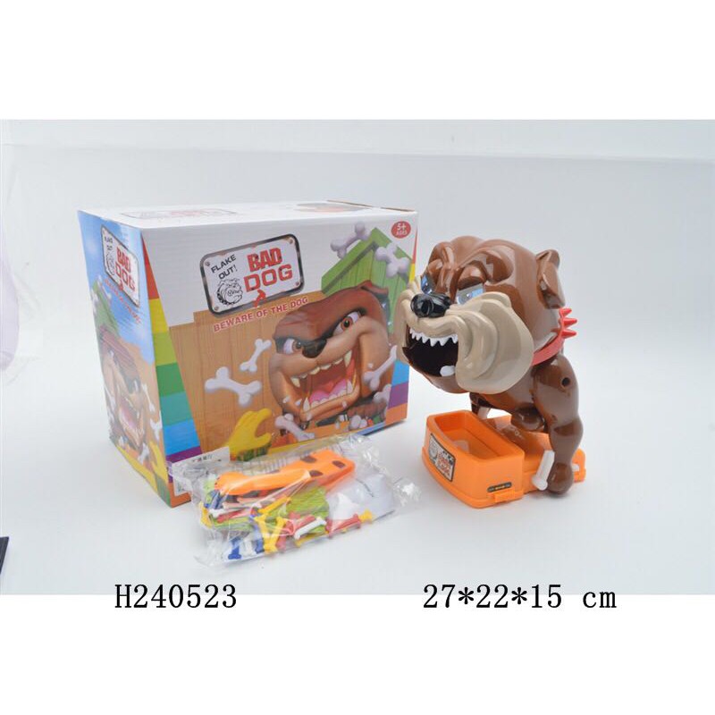 Beware Bad Dog / Bad Dog Toy 48Tulang / Mainan Running Man