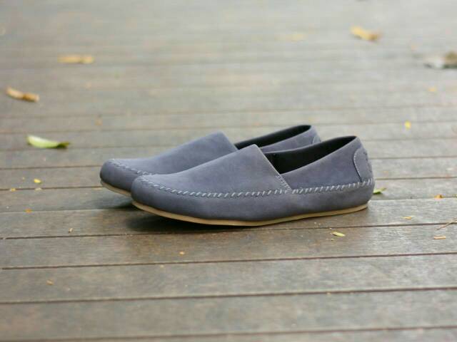 Sepatu Slip On Pria Slop Lacoste Formal Kasual kondangan acara