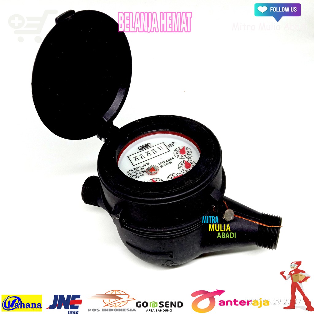 Flow Meter SNI / Meteran Air Pam PVC PAM PDAM