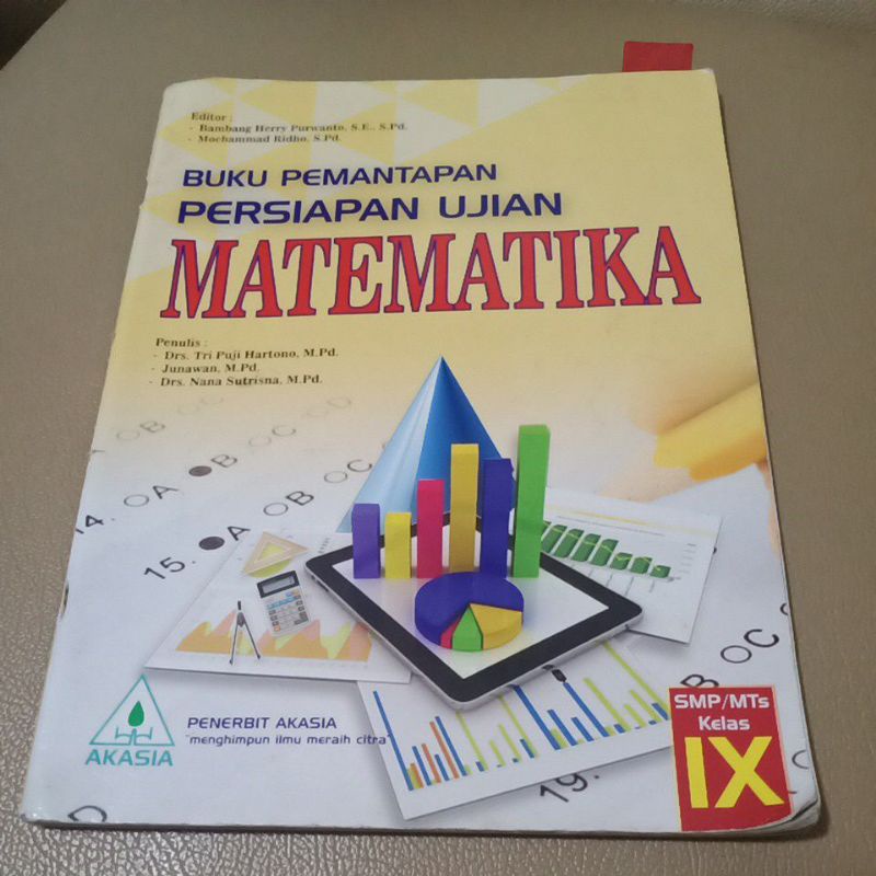 PERSIAPAN UJIAN MATEMATIKA Kelas 9 IX SMP 3 AKASIA
