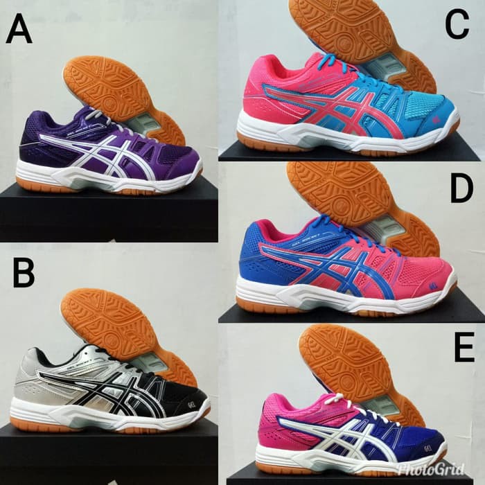Termurah Originally/Sepatu Volly/Badminton/Tenis/Merek Asics Gel