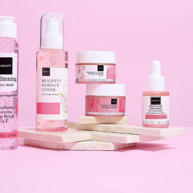 SCARLETT WHITENING - BRIGHTLY EVER AFTER Series paket skincare