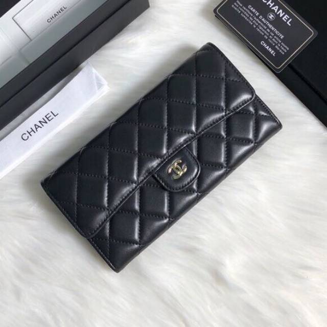 Chanel Classic Long Wallet A80758 / Dompet Wanita / Super Mirror Quality