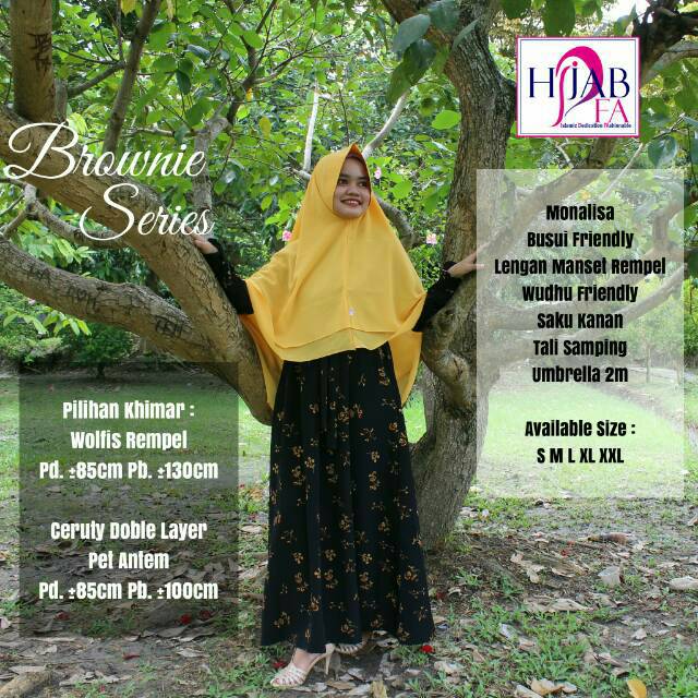READY  / GAMIS BROWNIE / OREO BLACKBERRY / GREENIE / YELLOWNIE /DEANARA LYRA VIRNA SYARI