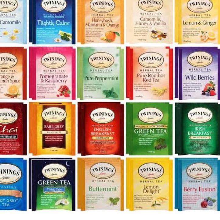 

ㅁ Twinings Tea - Nightly Calm - Berry fusion - Christmas Tea - Wild Berries - Prince of Wales - Winter Spice - Lapsang souchong - Pomegranate&Raspberry - Orange&Cinnamon お
