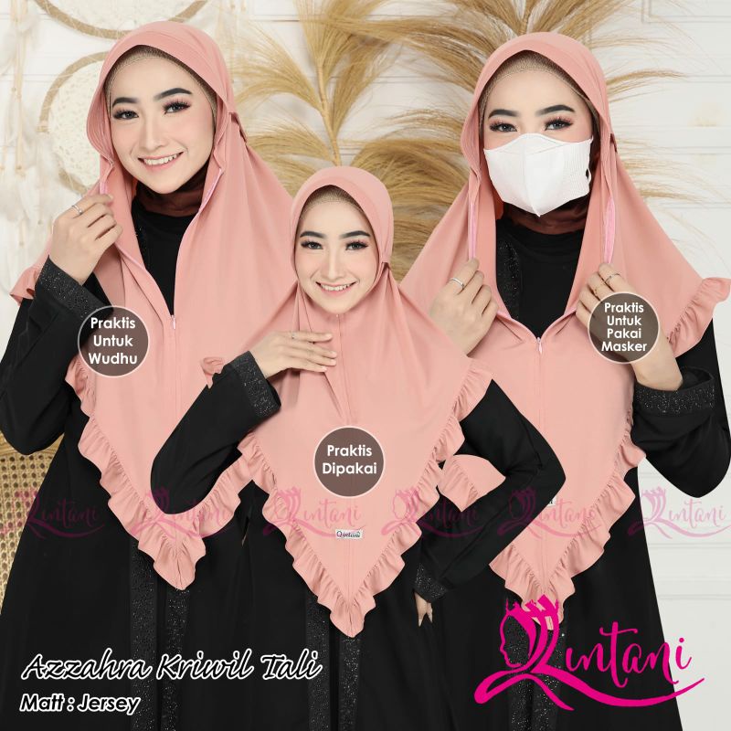✨HIJAB QINTANI AZ ZAHRA RESLETING // HIJAB INSTAN // HIJAB JERSEY // HIJAB GROSIR TERMURAH KEKINIAN 