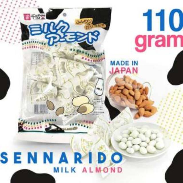 

SENNARIDO MILK ALMOND JAPANNNNNN