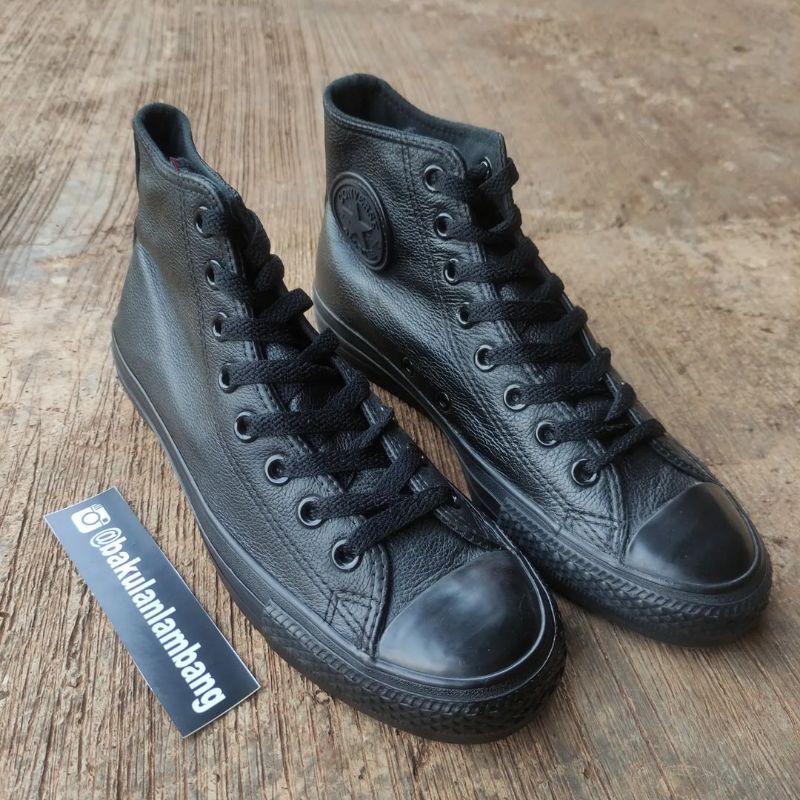 Converse CT High Leather Mono Black