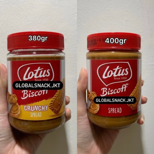 

Lotus Biscoff Crunchy Biscuit / Smooth Spread Belgia Butter Caramel import