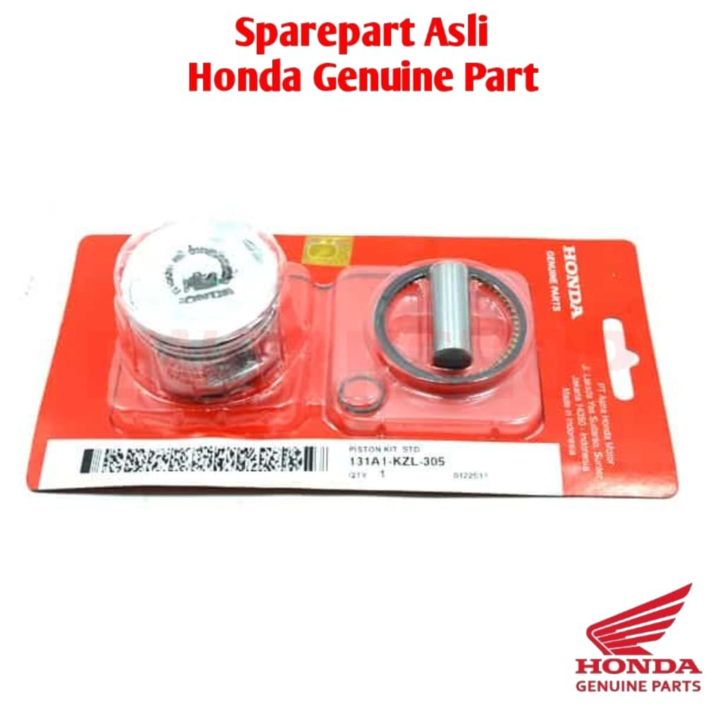 Paket Piston kit - Spacy FI Beat FI Revo FI oversize standar std Asli Honda 131A1KZL305