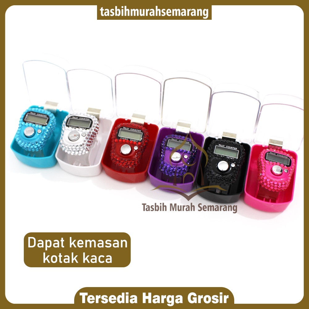 Tasbih Digital mini Swarovski