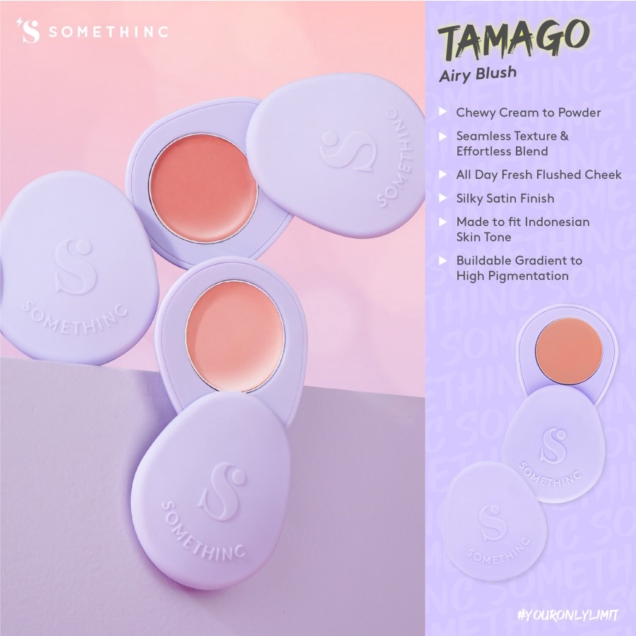 ★ BB ★  SOMETHINC TAMAGO Airy Blush - Blush On Wajah