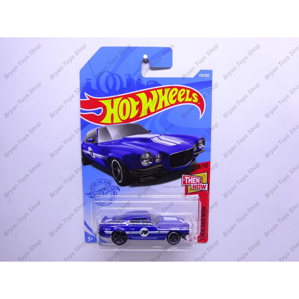 Hot Wheels 70 Chevy Camaro RS Biru no.70