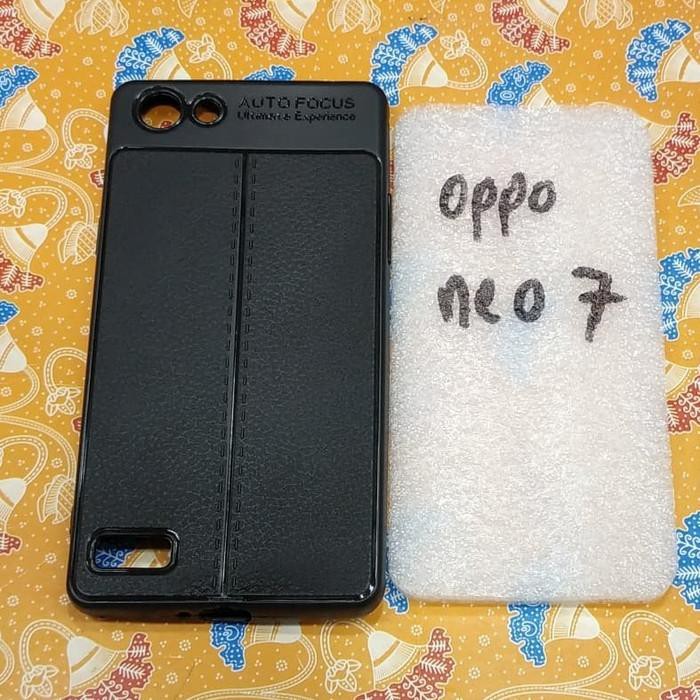 auto focus oppo neo7 neo 7 a33w silikon karet hitam soft case murah