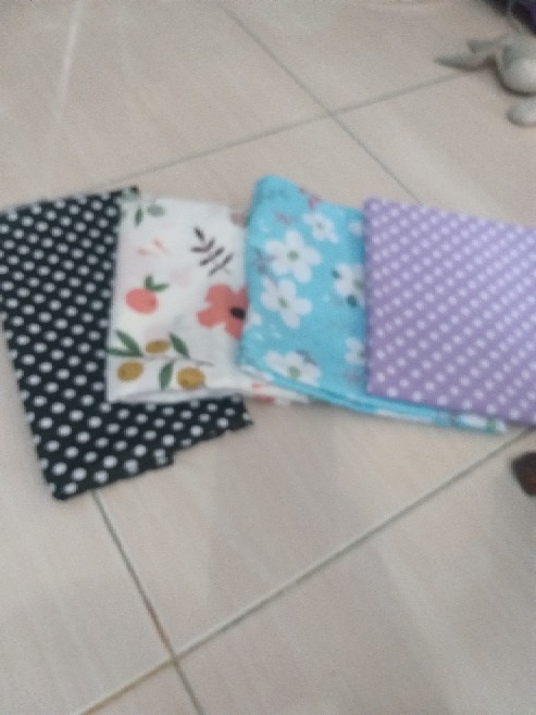 Perca Kain Katun Ukuran 50x100