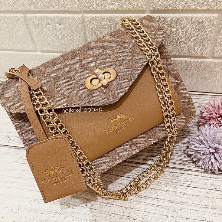 SPA.12My22н– tas wanita shoudler sling bag import selempang - COACH VIORA 3RUANG