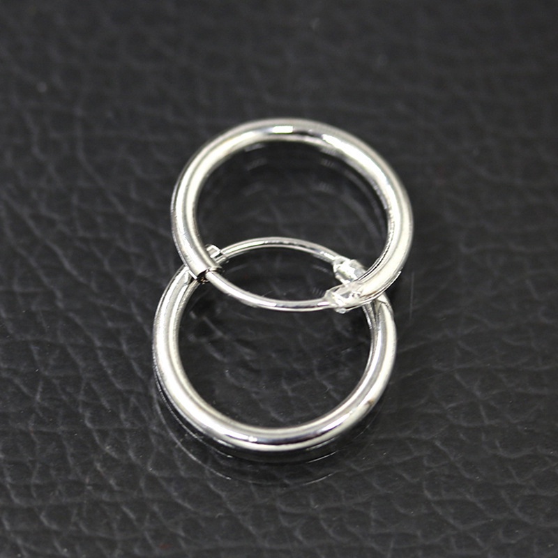 2016 Cincin Stud Bahan Sterling Silver Warna Emas Untuk Bibir Hidung