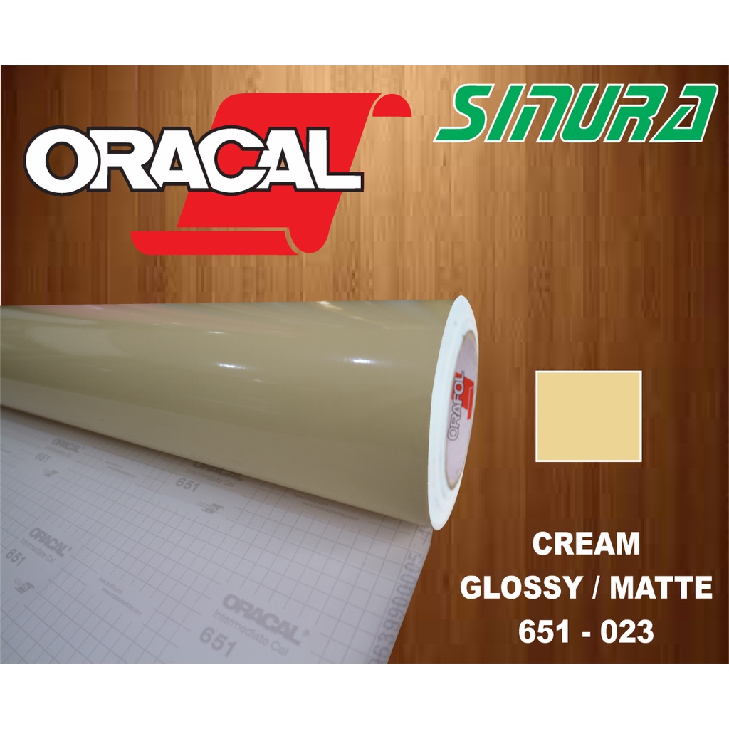 Sticker Oracal 651-023 CREAM (GLOSSY)