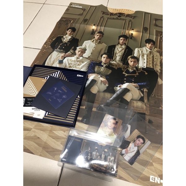 UNSEALED ENHYPEN BORDER CARNIVAL OFFICIAL PHOTOCARD, ALBUM, POSTER:NIKI LENTI,JUNGWON PC,JAKE