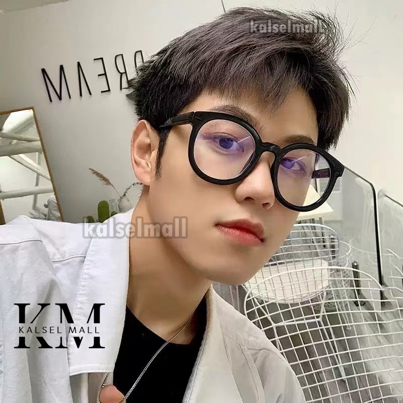 Kacamata Hp &amp; Komputer Anti Radiasi Frame Lensa Blue Ray Light Kaca mata Pria Wanita Kcamata Bulat Lonjong Transparan Viral Tiktok Artis Selebgram Artis KCP7