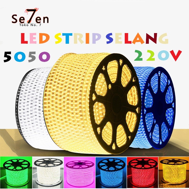 METERAN LAMPU LED STRIP 5050 SMD PER METER LED STRIP 5050 SMD
