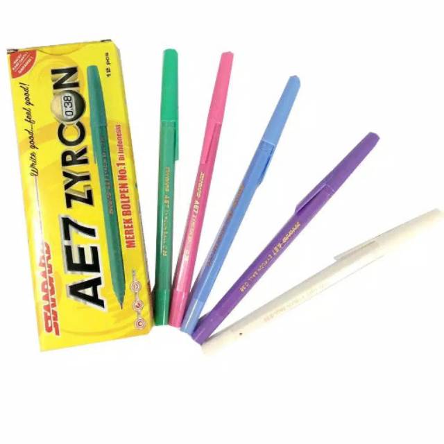 

Bolpen / pen / Ballpoint Standart AE7 Zyrcon