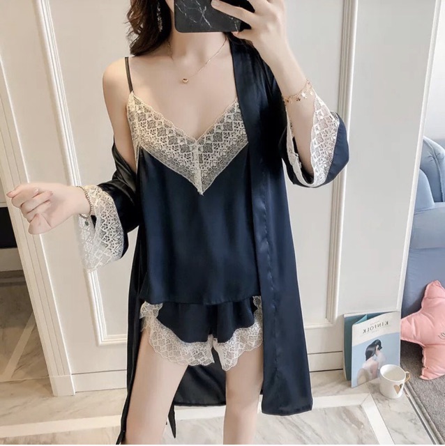 Raia Camisole Set with Kimono