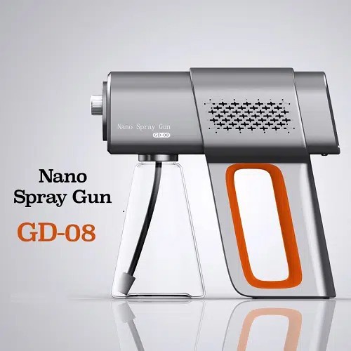 Portable Nano Steam Disinfectan Spray Gun GD-08 6 BLUE LIGHTS