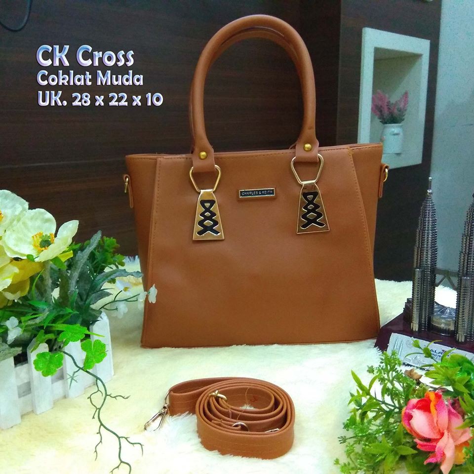 LS 534 - tas wanita handbag +selempang CROSS