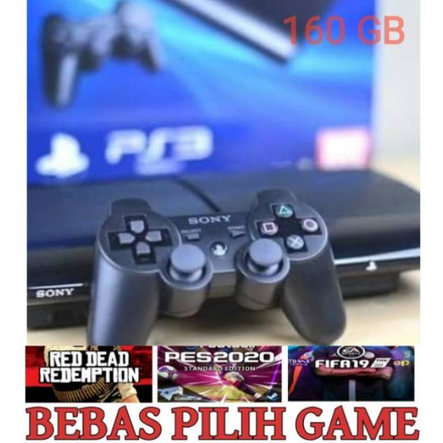 SONY PLAYSTATION 3 SUPER SLIM HDD 250 GB FULL GAME
