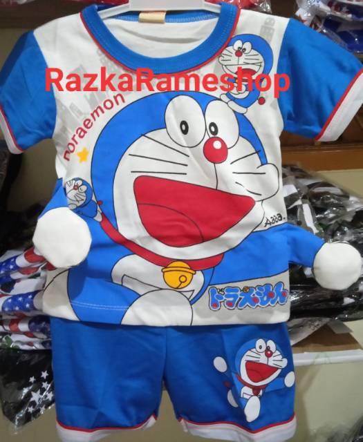 STELAN ANAK BABY TANGAN BONEKA DORAEMON USIA 0-1THN