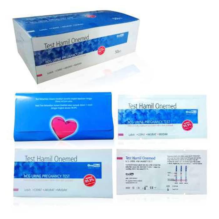 ONEMED MURAH TESTPACK HCG ALAT TES KEHAMILAN INSTANT TESPEK ONE MED hCG URINE PREGNANCY