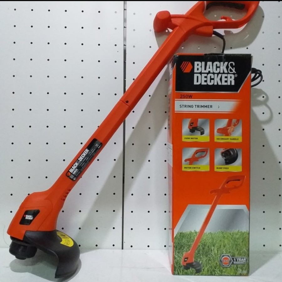 Mesin Potong Rumput Black Decker String Trimmer Alat Potong Rumput