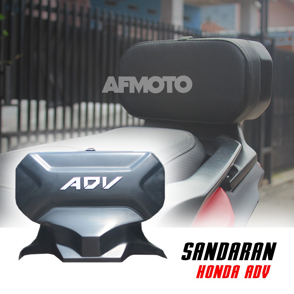 SANDARAN HONDA ADV 150 BACKREST HONDA ADV 150 JOK HONDA ADV Shopee Indonesia