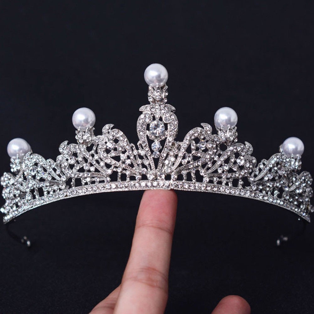 Mahkota Tiara Princess untuk Pesta Ulang Tahun / Pernikahan / Bridal/Perpisahan Sekolah