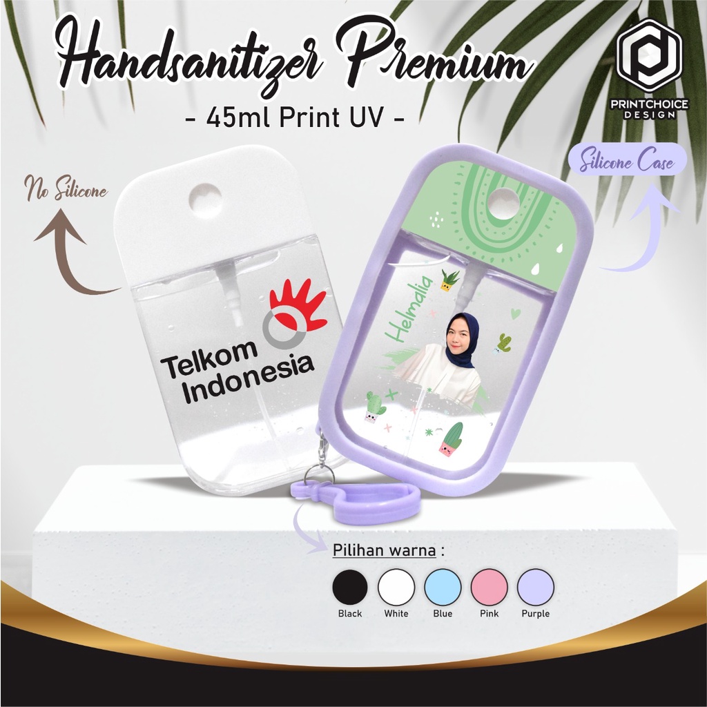 Botol Hand Sanitizer 45ml Print Custom Pocket Spray