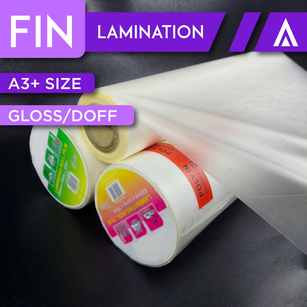 

Finishing Laminasi Glossy/Doff A3+