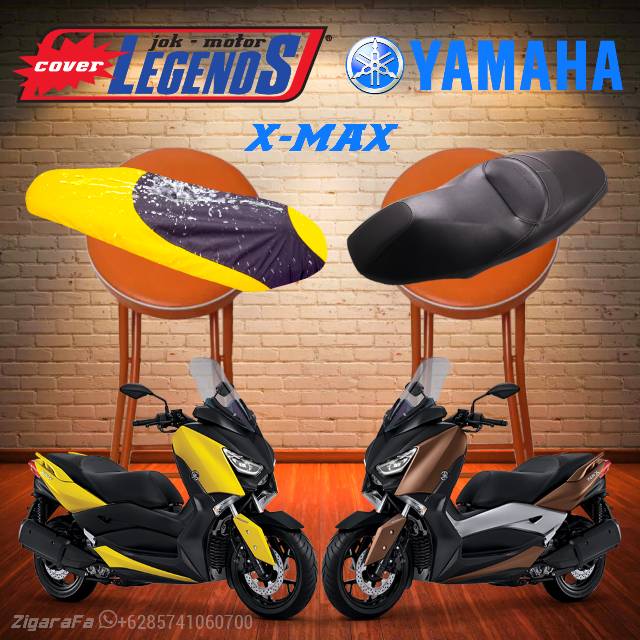 Cover Jok XMAX Waterproof / Sarung jok Mantel Jok Aksesoris Motor XMAX