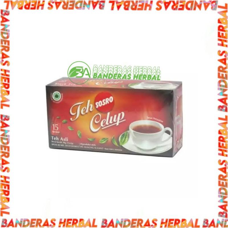 

Teh Celup Sosro isi 15, 50, dan 100