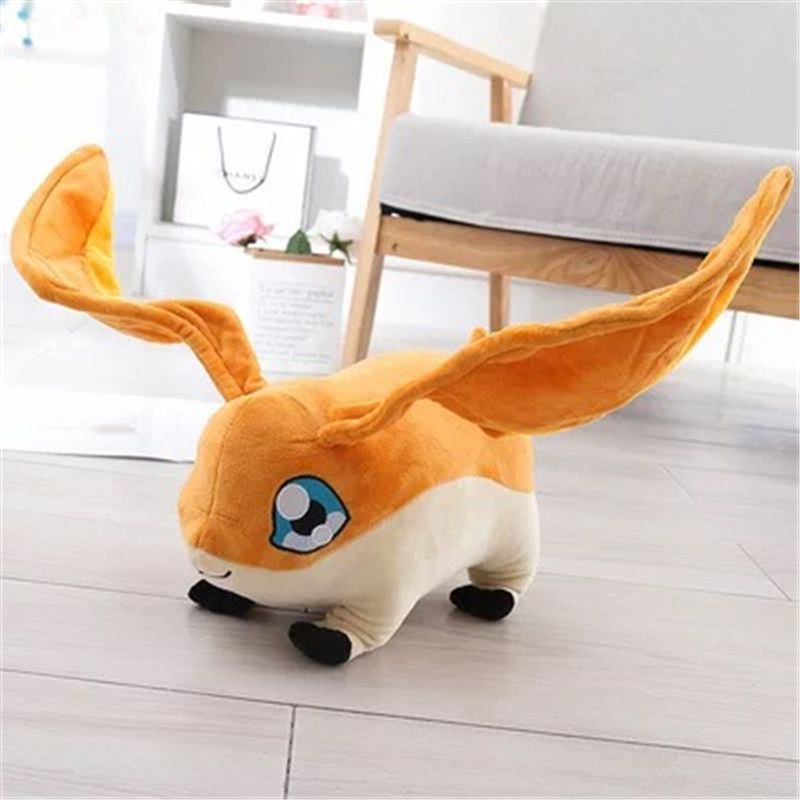 30cm Boneka Digimon Plush Toy Mainan Agumon Tailmon Stuffed Animal Soft Dolls Fans Gift Collection