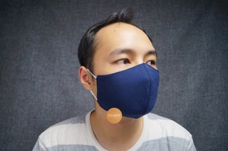  MASKER  KAIN  HIGENIS SUDAH DICUCI SETRIKA DIKEMAS 